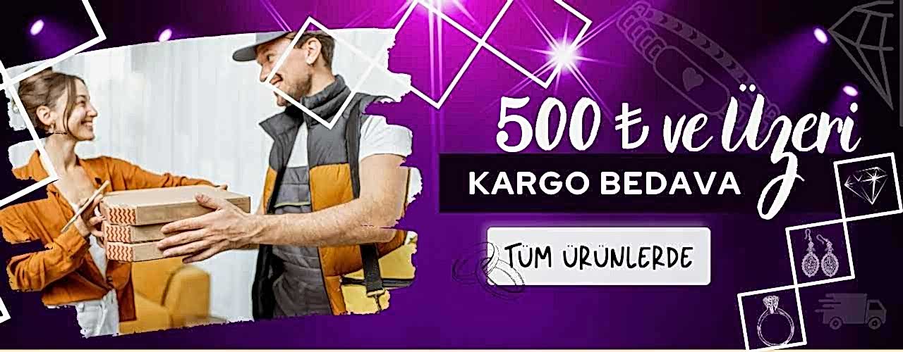300 TL Üzeri Ücretsiz Kargo