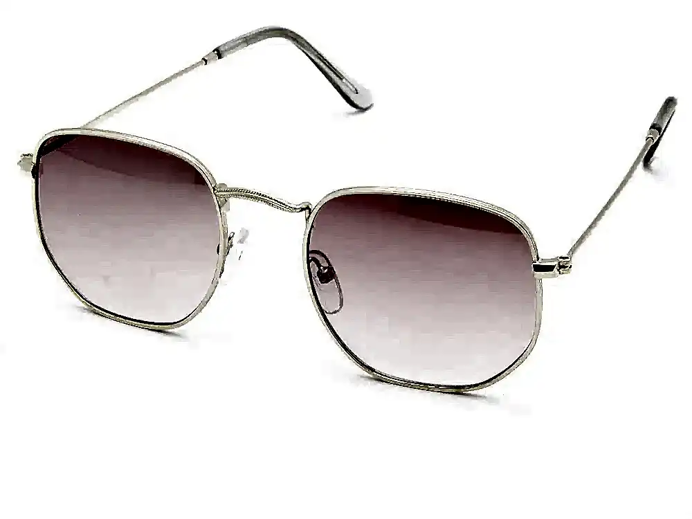 Extoll retro Altıgen Erkek Güneş Gözlüğü Beşgen Gözlük Ex612E - Pembe