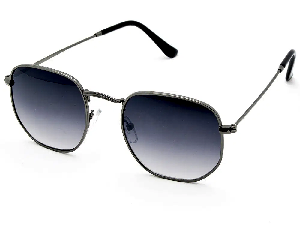 Extoll Hexa-Round Beşgen Kadın Güneş Gözlüğü Unisex Gözlük ex612B - Antrasit