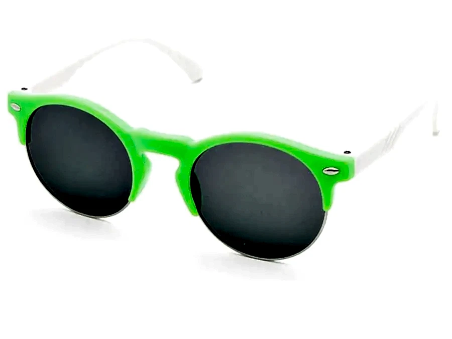 Extoll Çocuk Güneş Gözlüğü Renkli ex269 - Ç-Yeşil / S-Beyaz