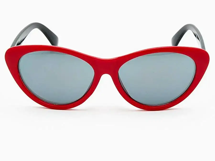 Extoll Renkli Kız Çocuk Güneş Gözlüğü ex262 - Ç-Kırmızı / S-Siyah