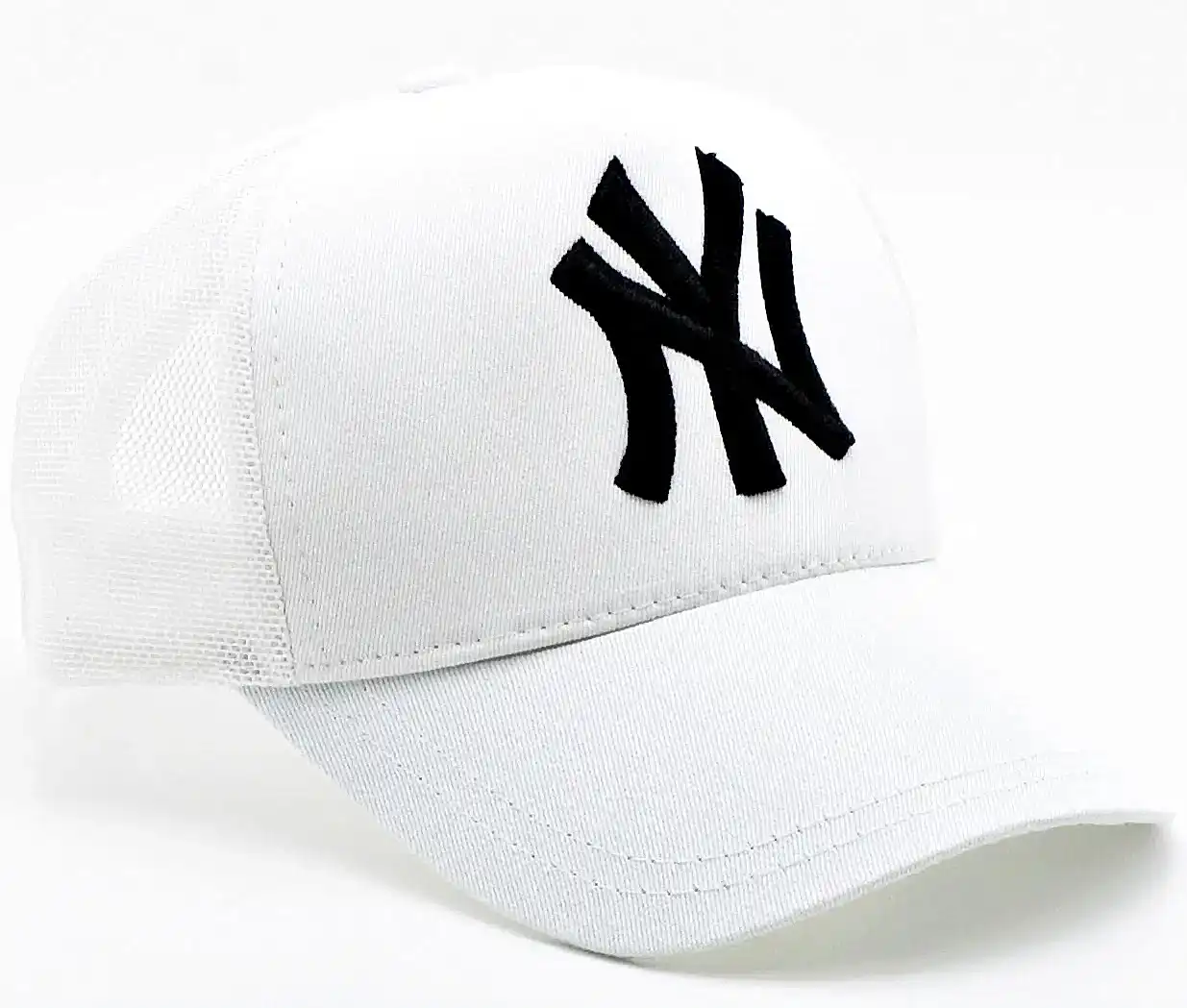 Nakışlı Cap Unisex Erkek Bayan Şapka cp220 - Beyaz