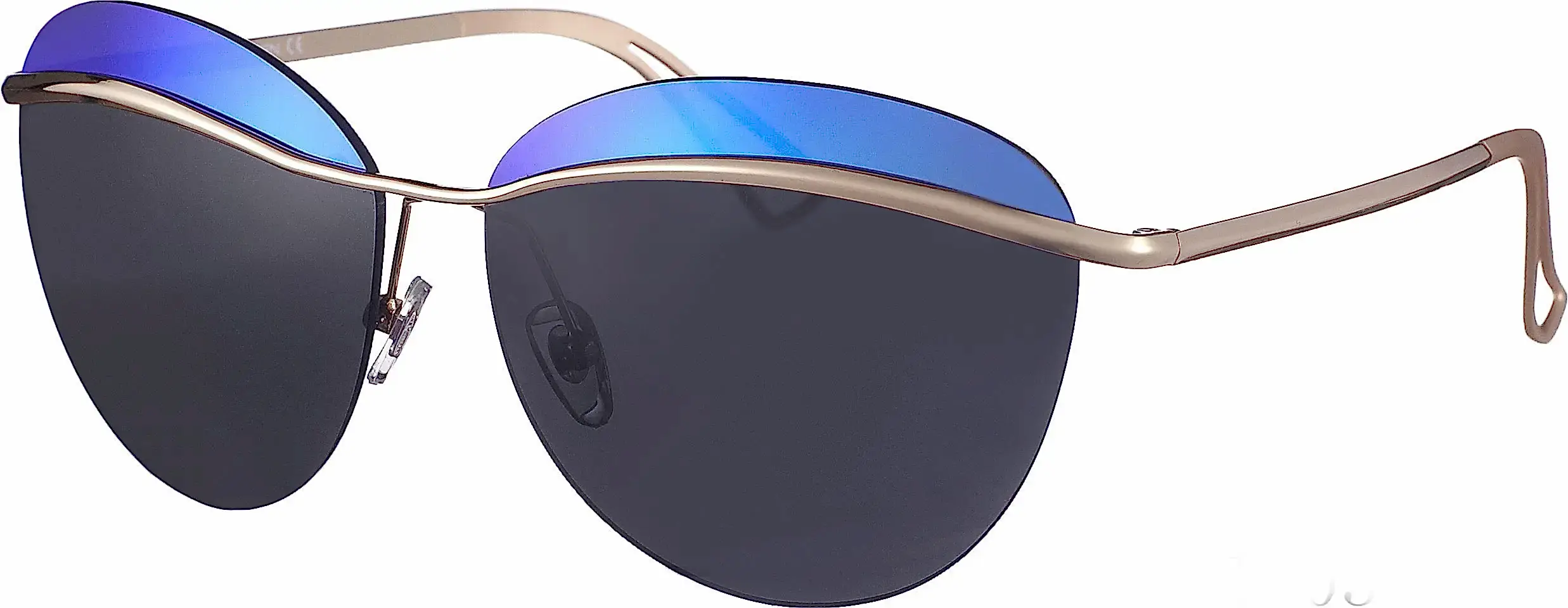 Paco Loren Aynalı Bayan Güneş Gözlüğü pl1103 - Mavi