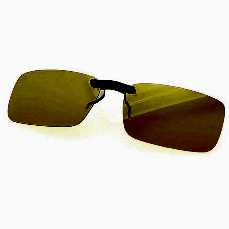 Polarize Güneş Gözlük Klipsi Kibar Hafif epk16 - Sarı