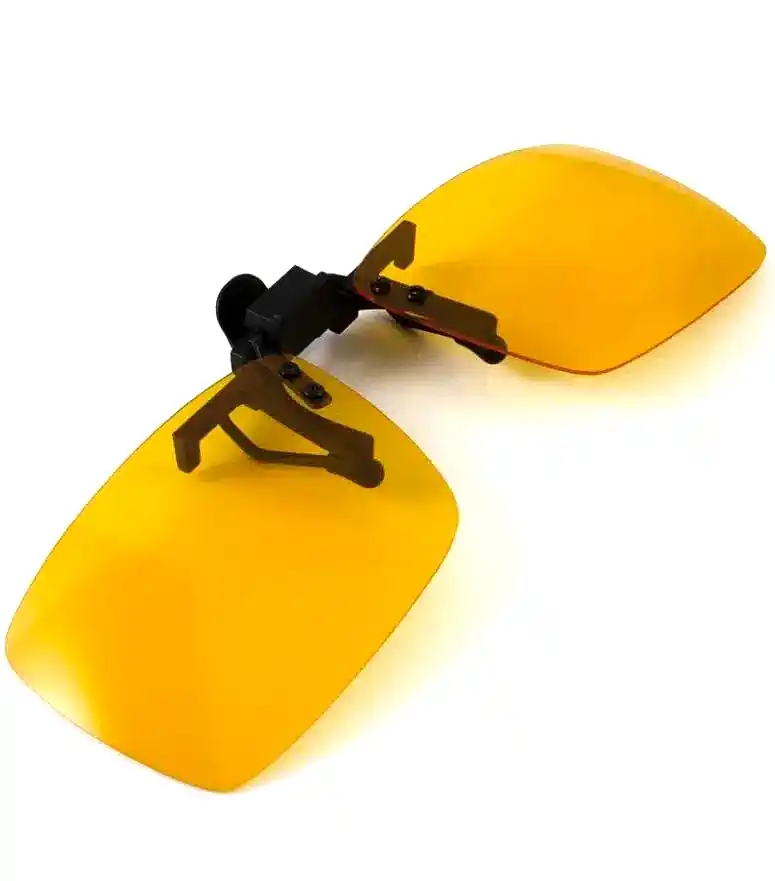 Standart Polarize Güneş Gözlük Klipsi Aç Kapa Özellikli epk13 - Sarı