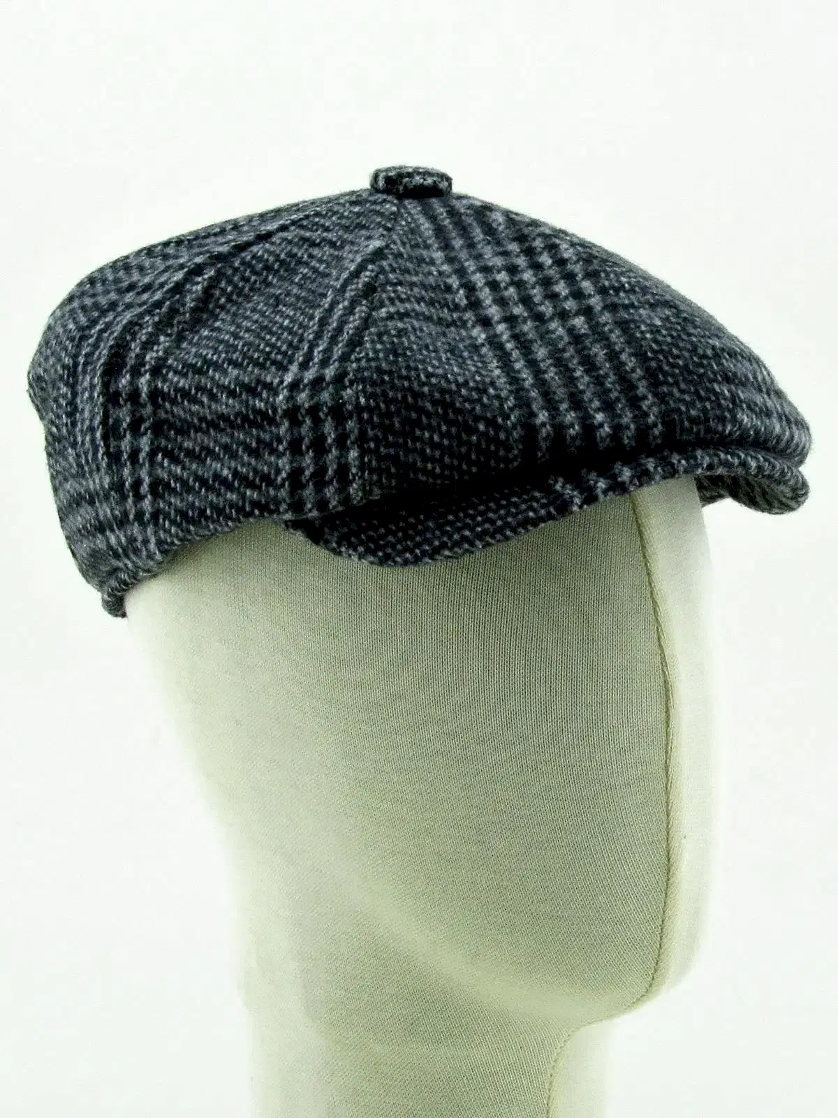 Erkek Kasket Baretta Kışlık Şapka Beckham Model Peaky Blinders Şapka cp231 - Gümüş