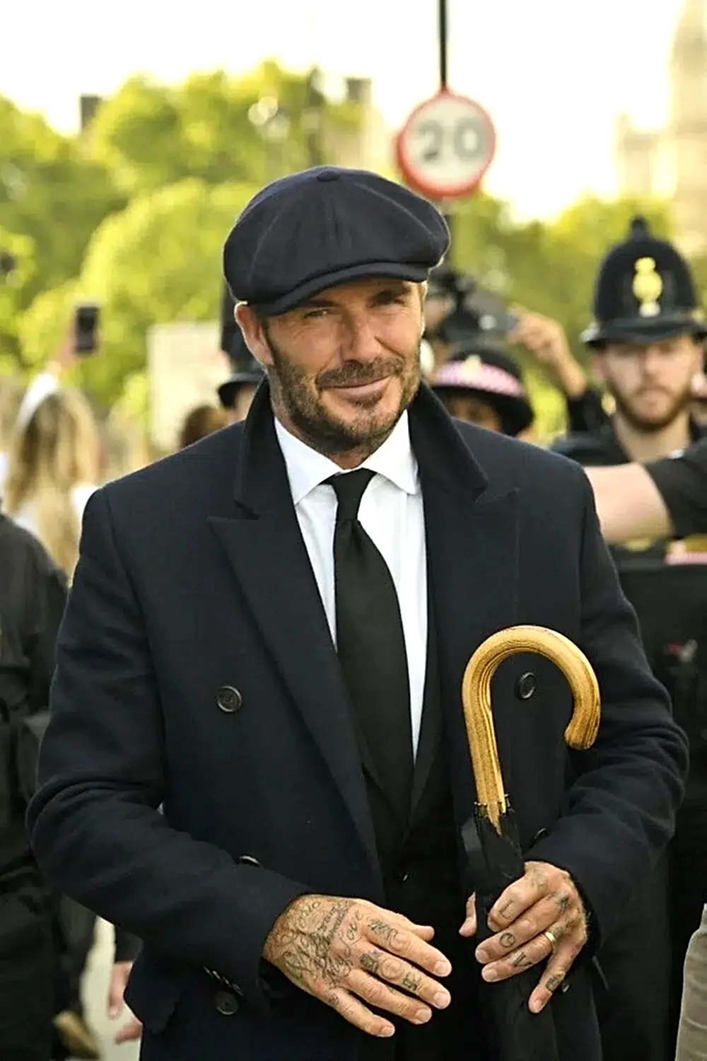 Erkek Kasket Baretta Kışlık Şapka Beckham Model Peaky Blinders Şapka cp231 - Siyah